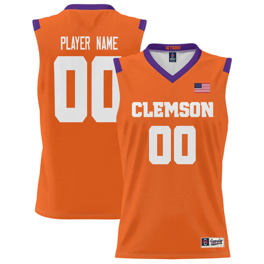 Clemson Tigers GameDay Greats Youth Pick-A-Player Lightweight Men's Basketball Jersey - Orange | Stitched College Jersey TJS72626
