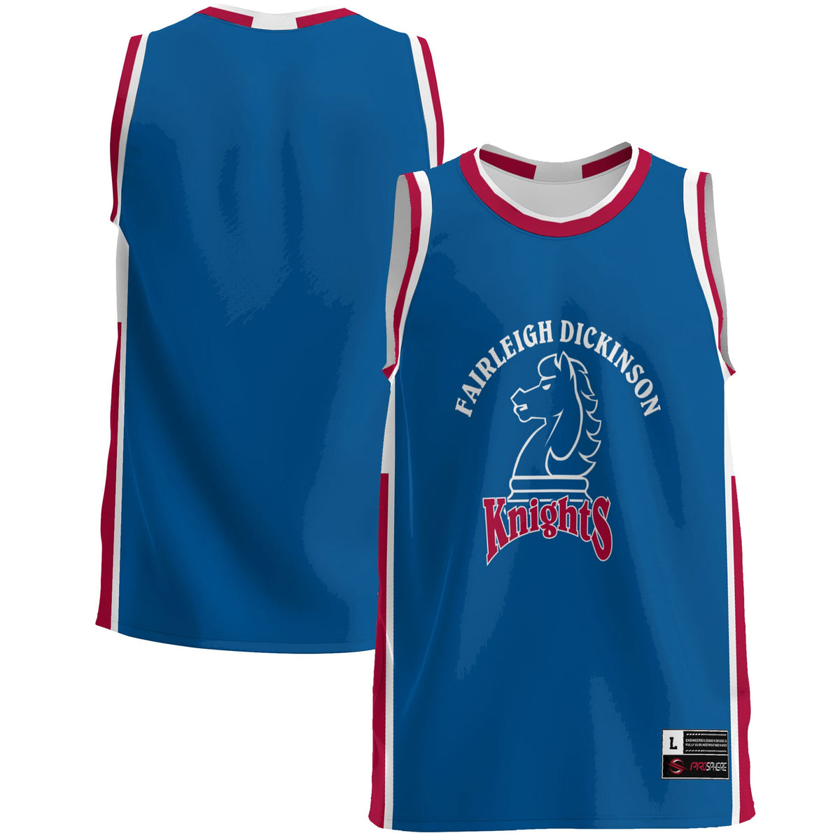 Fairleigh Dickinson Knights GameDay Greats Lightweight Basketball Jersey - Blue | Stitched College Jersey TJS73002