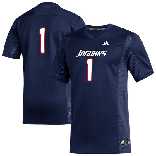 #1 South Alabama Jaguars Replica Football Jersey - Navy | Stitched College Jersey TJS73105