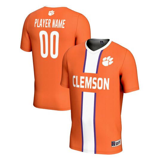 Clemson Tigers GameDay Greats Unisex Pick-A-Player Lightweight Soccer Jersey - Orange | Stitched College Jersey TJS73099