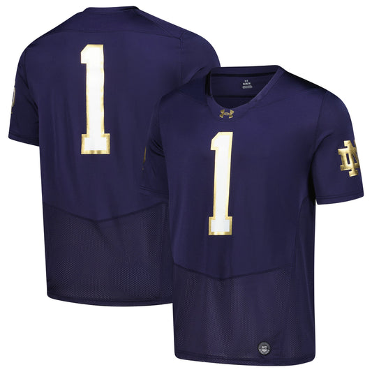 Notre Dame Fighting Irish Replica Football Jersey - Navy | Stitched College Jersey TJS73123