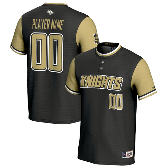 UCF Knights GameDay Greats Pick-A-Player Lightweight Softball Jersey - Black | Stitched College Jersey TJS73116