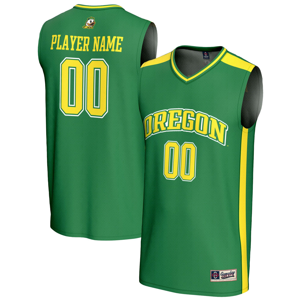 Oregon Ducks GameDay Greats Unisex Pick-A-Player Lightweight Women's Basketball Fashion Jersey - Green | Stitched College Jersey TJS73040