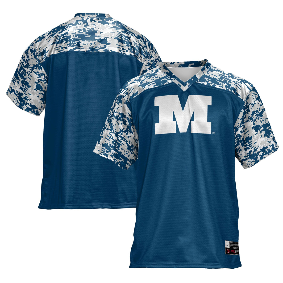 Millikin Big Blue GameDay Greats Football Jersey - Blue | Stitched College Jersey TJS73214