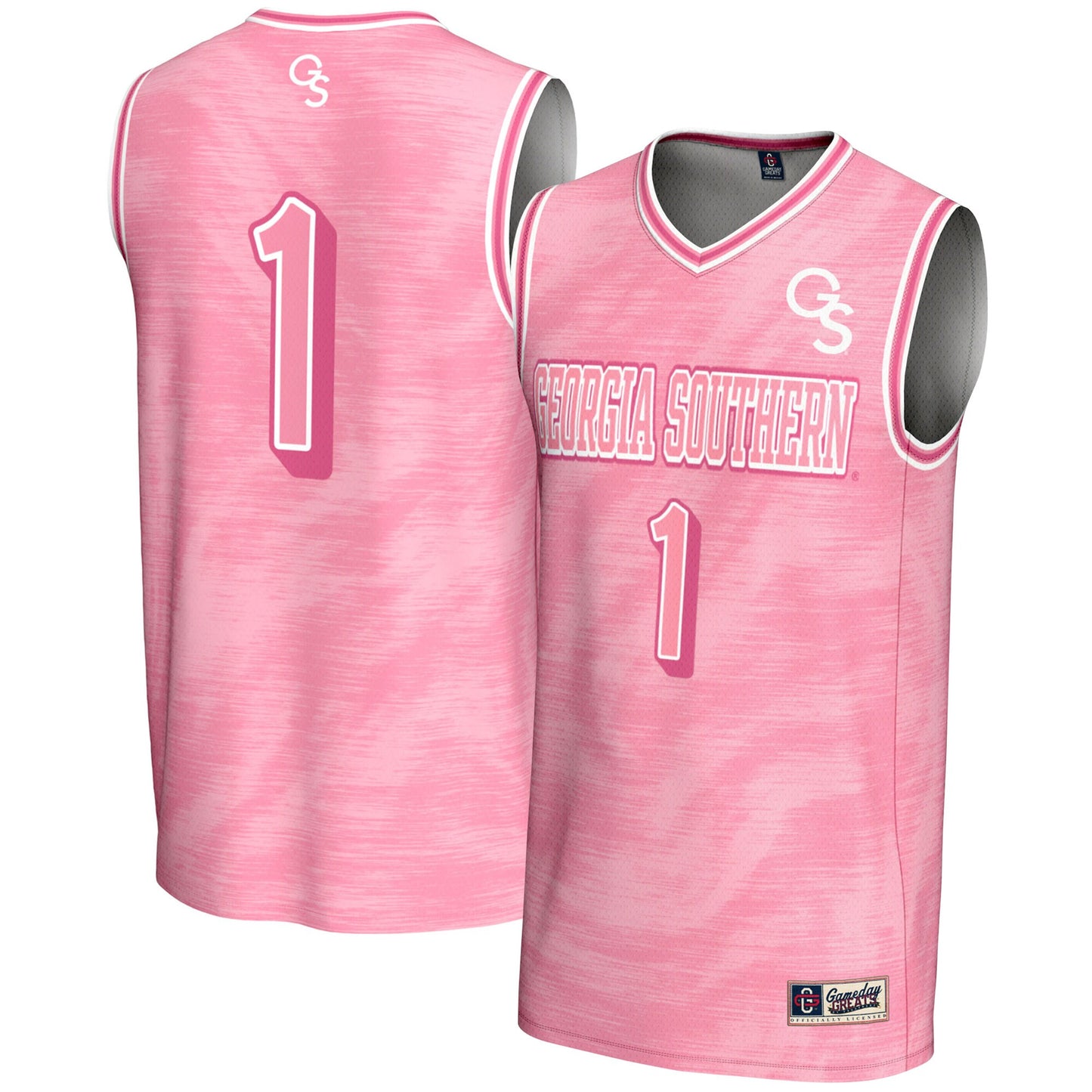 #1 Georgia Southern Eagles GameDay Greats Unisex Lightweight Basketball Fashion Jersey - Pink | Stitched College Jersey TJS73209