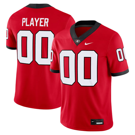Georgia Bulldogs Pick-A-Player Game Jersey - Red | Stitched College Jersey TJS73260