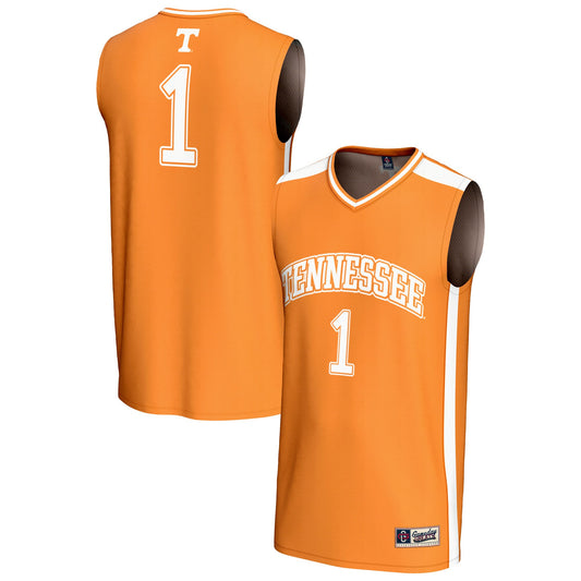 #1 Tennessee Volunteers GameDay Greats Unisex Lightweight Collegiate Basketball Fashion Jersey - Tennessee Orange | Stitched College Jersey TJS73246