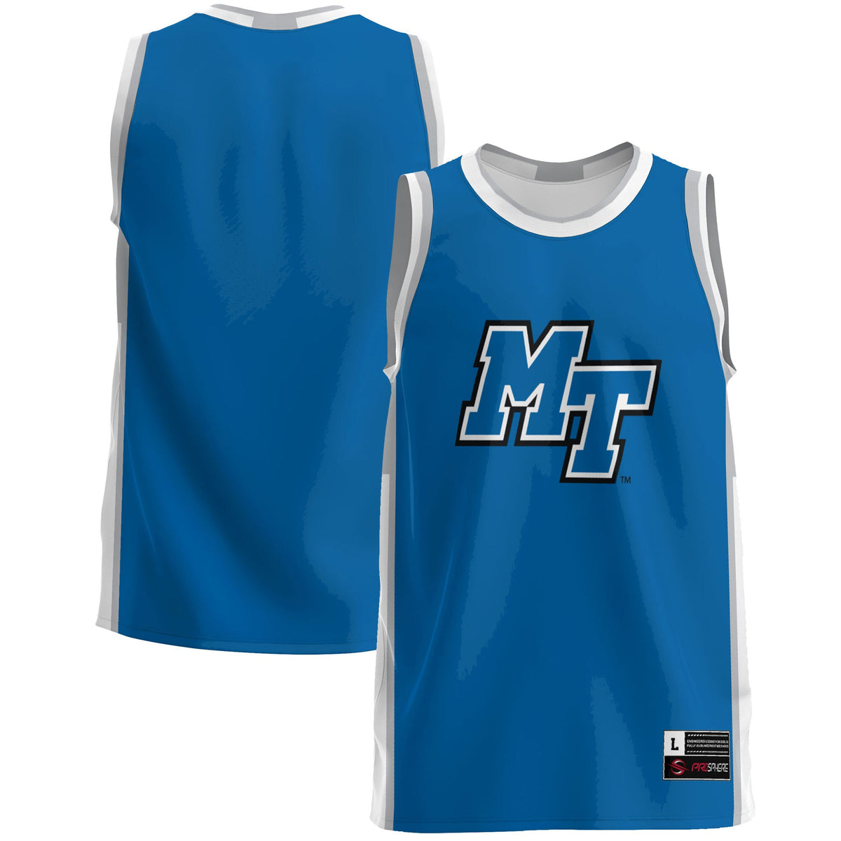 MTSU Blue Raiders GameDay Greats Lightweight Basketball Jersey - Royal | Stitched College Jersey TJS73299