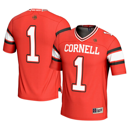 #1 Cornell Big Red GameDay Greats Football Jersey - Red | Stitched College Jersey TJS73125