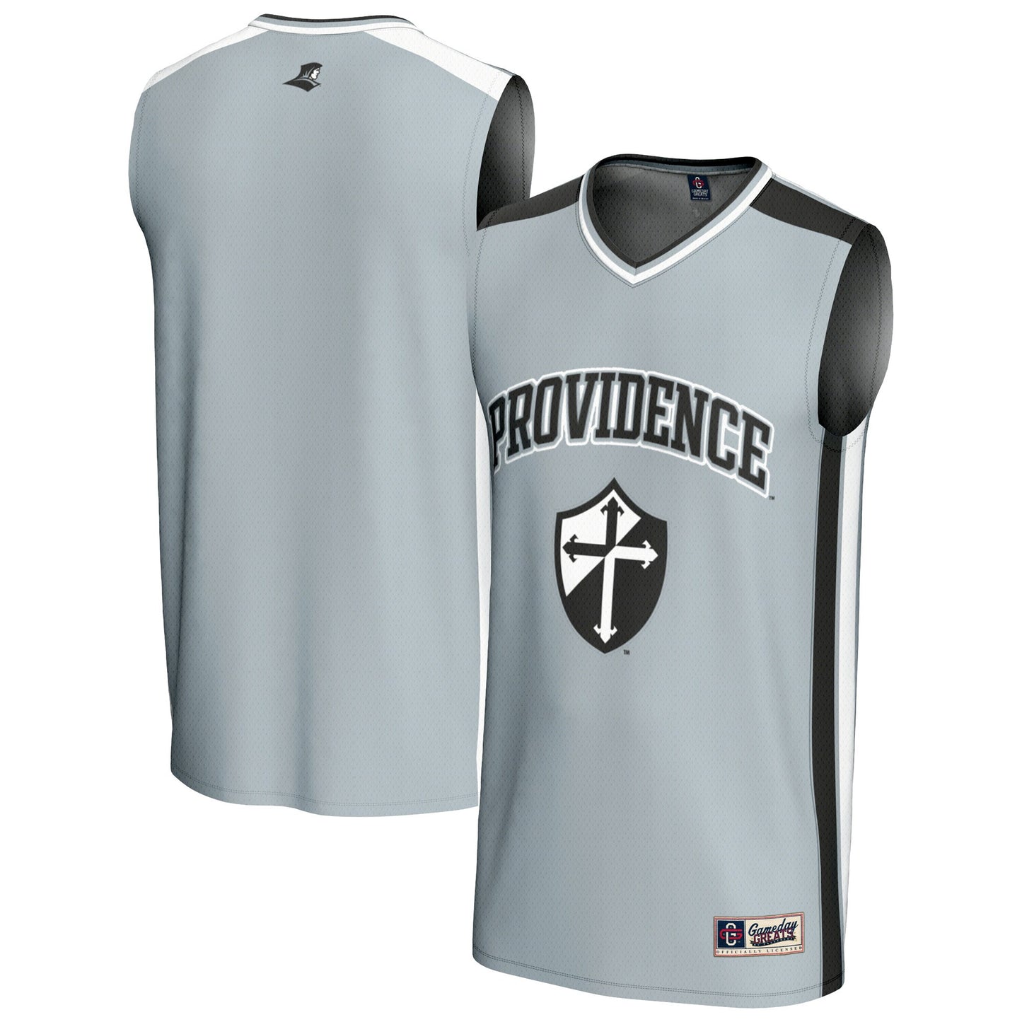 Providence Friars GameDay Greats Unisex Spirit Basketball Jersey - Silver | Stitched College Jersey TJS73182