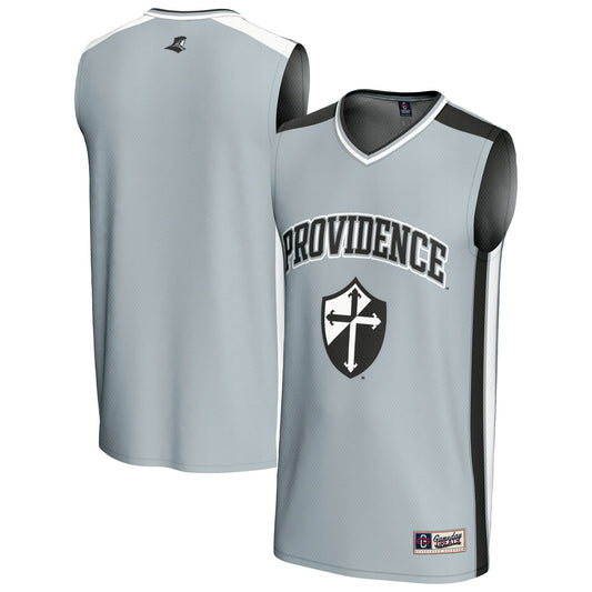 Providence Friars GameDay Greats Unisex Spirit Basketball Jersey - Silver | Stitched College Jersey TJS73182