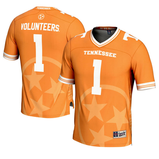 Tennessee Volunteers #1 GameDay Greats Tennessee Orange Icon Print Football Fashion Jersey | Stitched College Jersey TJS73219