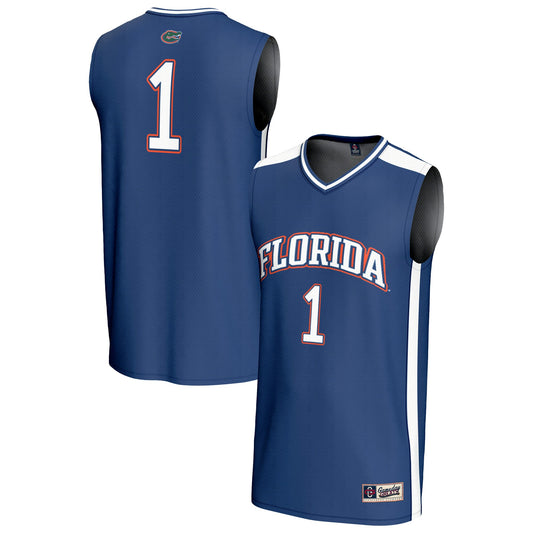 #1 Florida Gators GameDay Greats Unisex Lightweight Basketball Fashion Jersey - Royal | Stitched College Jersey TJS73287