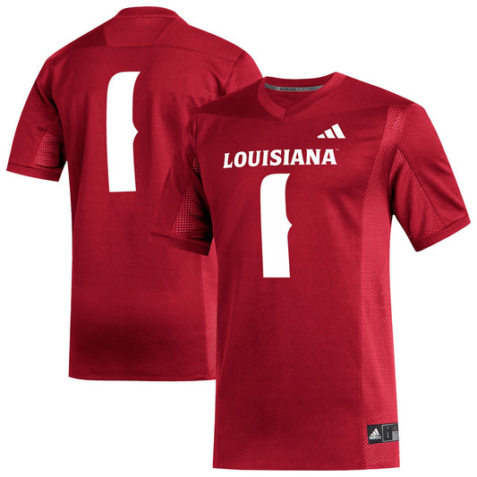 #1 Louisiana Ragin' Cajuns Replica Football Jersey - Cardinal | Stitched College Jersey TJS73516