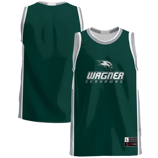 Wagner College Seahawks GameDay Greats Lightweight Basketball Jersey - Green | Stitched College Jersey TJS73330