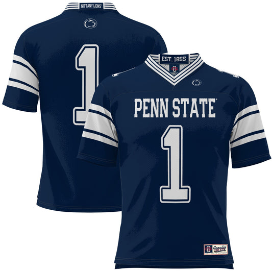 #1 Penn State Nittany Lions GameDay Greats Football Jersey - Navy | Stitched College Jersey TJS73382
