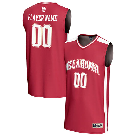 Oklahoma Sooners GameDay Greats Unisex Pick-A-Player Lightweight Women's Basketball Fashion Jersey - Crimson | Stitched College Jersey TJS73358