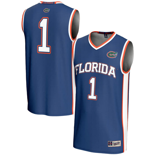 #1 Florida Gators GameDay Greats Unisex Lightweight Basketball Jersey - Royal | Stitched College Jersey TJS73586