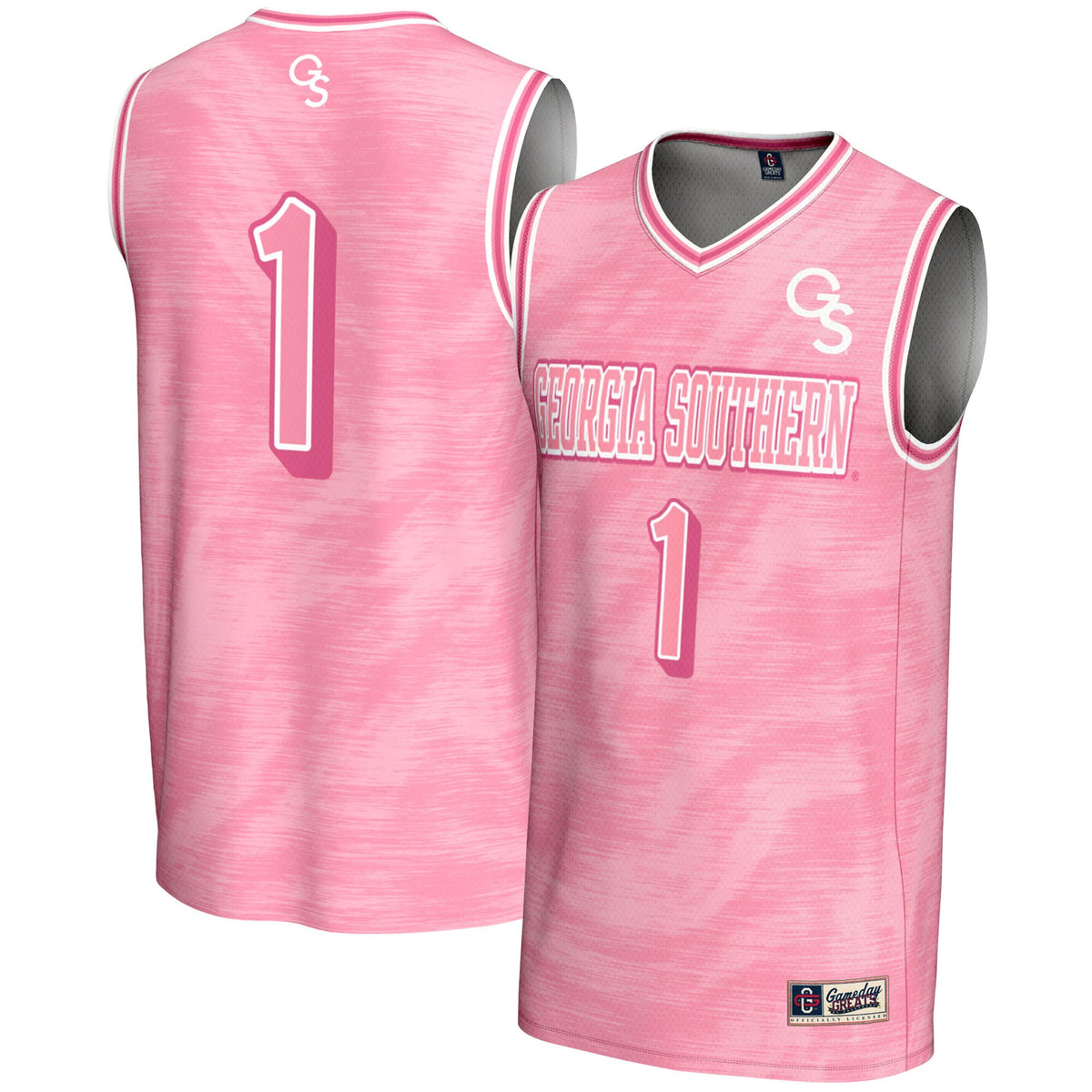 #1 Georgia Southern Eagles GameDay Greats Unisex Lightweight Basketball Fashion Jersey - Pink | Stitched College Jersey TJS73587