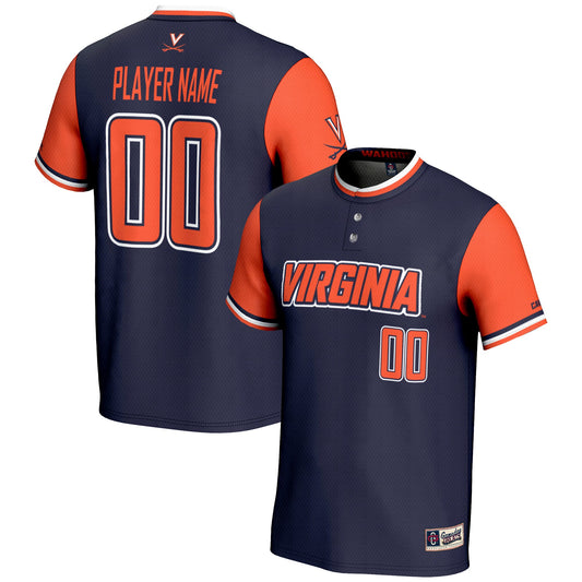 Virginia Cavaliers GameDay Greats Unisex Pick-A-Player Lightweight Softball Jersey - Navy | Stitched College Jersey TJS73575
