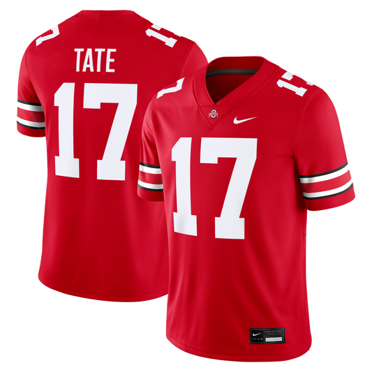 Carnell Tate Ohio State Buckeyes Game Jersey - Scarlet | Stitched College Jersey TJS73596