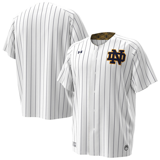 Notre Dame Fighting Irish Replica Baseball Jersey - White | Stitched College Jersey TJS73812