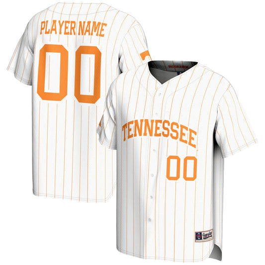 Tennessee Volunteers GameDay Greats Pick-A-Player Lightweight Baseball Jersey - White | Stitched College Jersey TJS73655