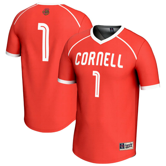 #1 Cornell Big Red GameDay Greats Unisex Lightweight Women's Lacrosse Fashion Jersey - Red | Stitched College Jersey TJS73847