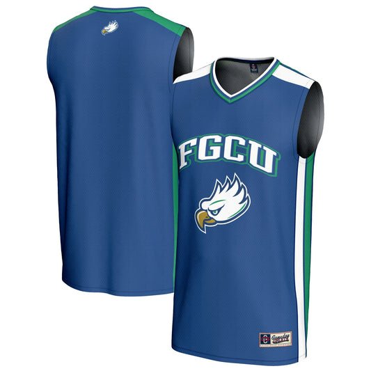 Florida Gulf Coast Eagles GameDay Greats Basketball Jersey - Blue | Stitched College Jersey TJS73857