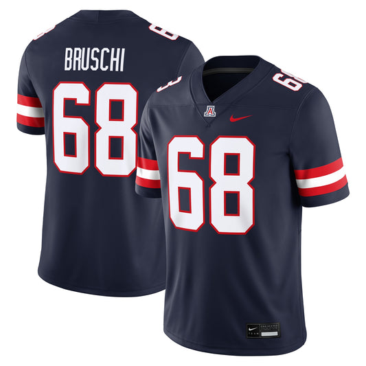 Tedy Bruschi Arizona Wildcats Home Game Jersey - Navy | Stitched College Jersey TJS73747