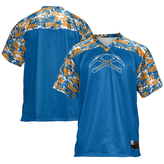 Wisconsin-Platteville Pioneers GameDay Greats Football Jersey - Blue | Stitched College Jersey TJS73867