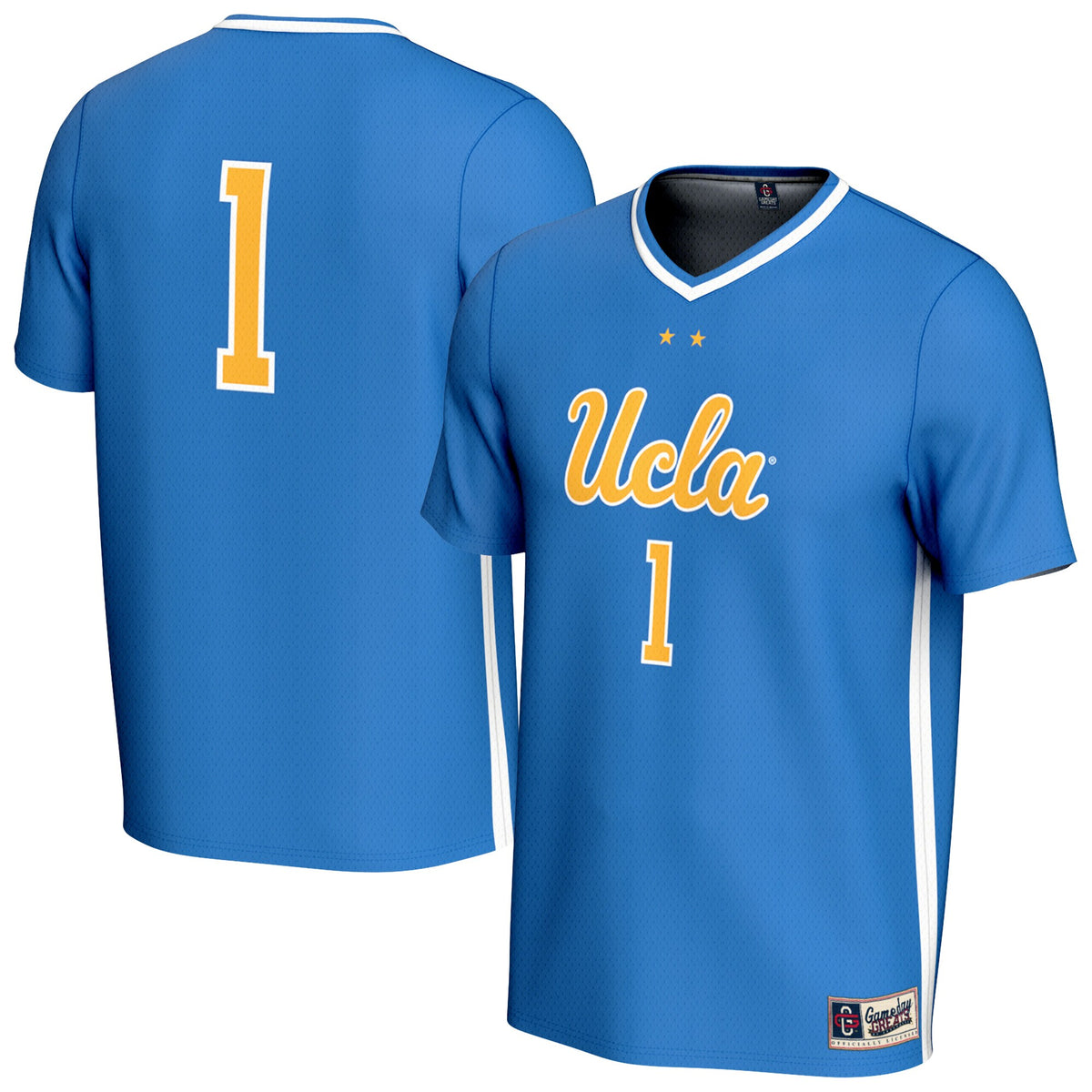 #1 UCLA Bruins GameDay Greats Unisex Collegiate Women's Soccer Fashion Jersey - Blue | Stitched College Jersey TJS73767