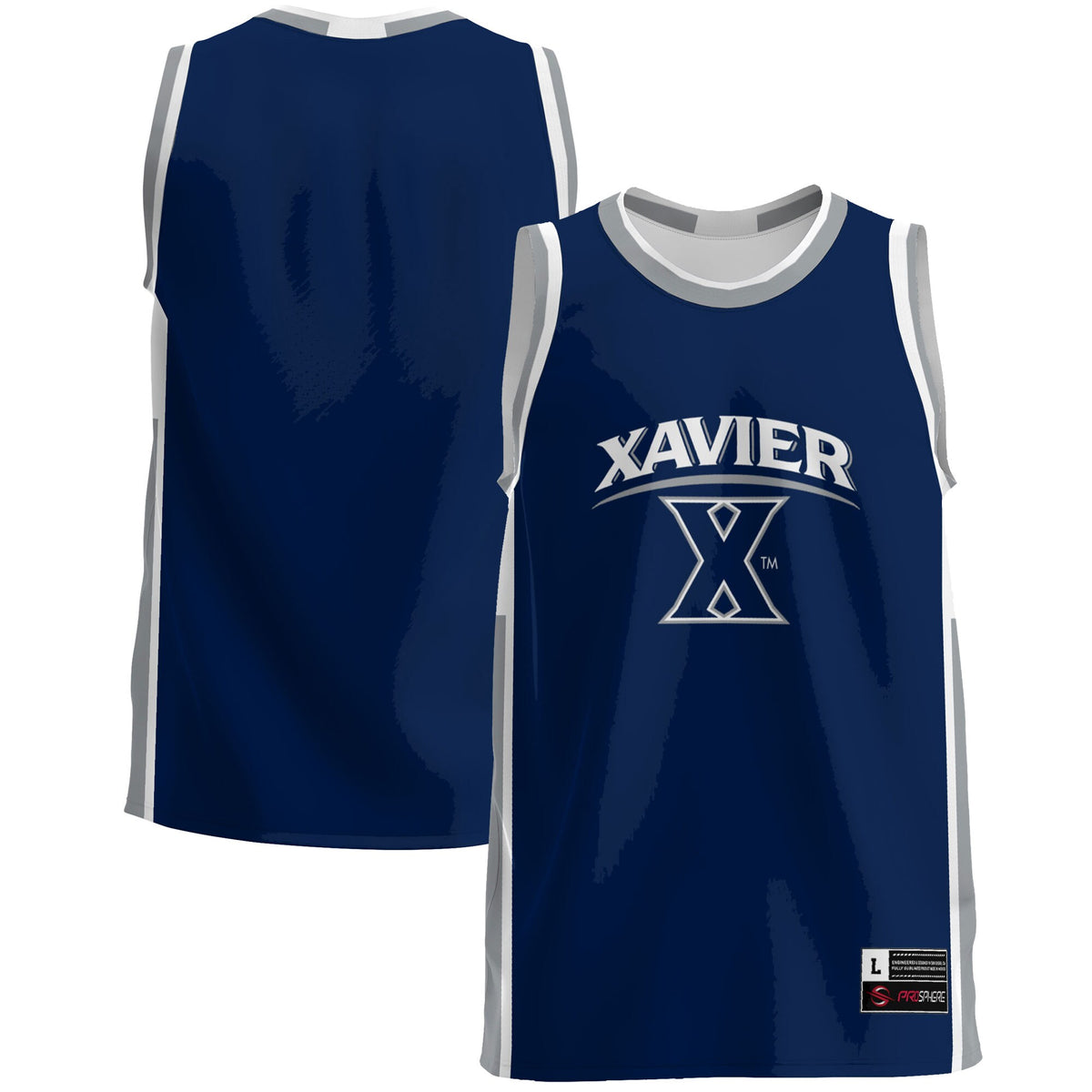Xavier Musketeers GameDay Greats Lightweight Basketball Jersey - Navy | Stitched College Jersey TJS73873