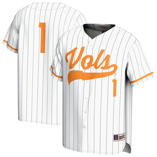 Tennessee Volunteers GameDay Greats Unisex Softball Lightweight Fashion Jersey - White | Stitched College Jersey TJS73720