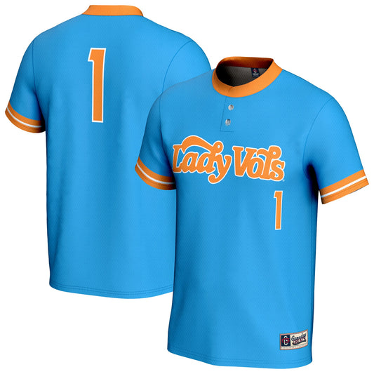 Tennessee Volunteers GameDay Greats Unisex Softball Fashion Jersey - Blue | Stitched College Jersey TJS73729