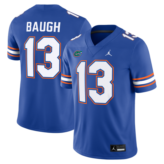 Jadan Baugh Florida Gators Game Football Jersey - Royal | Stitched College Jersey TJS73944
