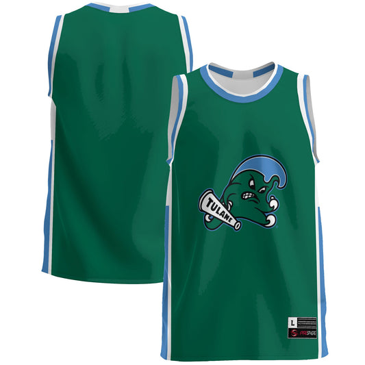 Tulane Green Wave GameDay Greats Lightweight Basketball Jersey - Green | Stitched College Jersey TJS73849