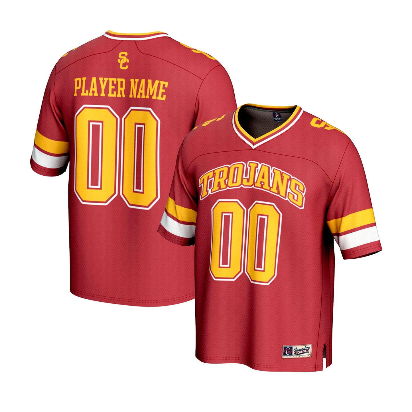 USC Trojans GameDay Greats Unisex Pick-A-Player Lightweight Football Fashion Jersey - Cardinal | Stitched College Jersey TJS73649