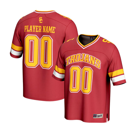 USC Trojans GameDay Greats Unisex Pick-A-Player Lightweight Football Fashion Jersey - Cardinal | Stitched College Jersey TJS73649