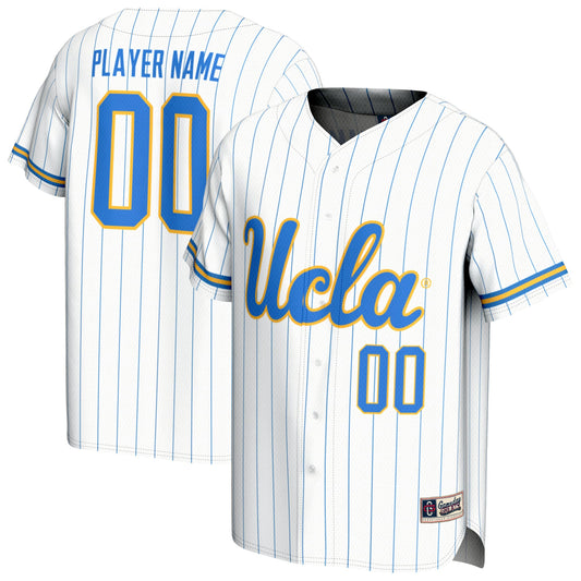 UCLA Bruins GameDay Greats Unisex Pick-A-Player Lightweight Softball Fashion Jersey - White | Stitched College Jersey TJS74015