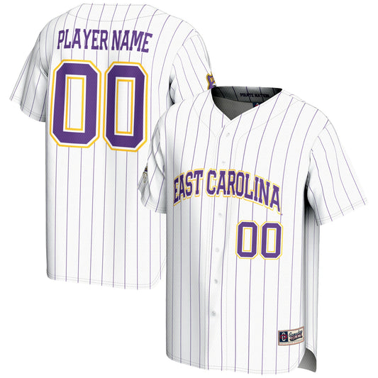 ECU Pirates GameDay Greats Pick-A-Player Lightweight Baseball Jersey - White | Stitched College Jersey TJS73634