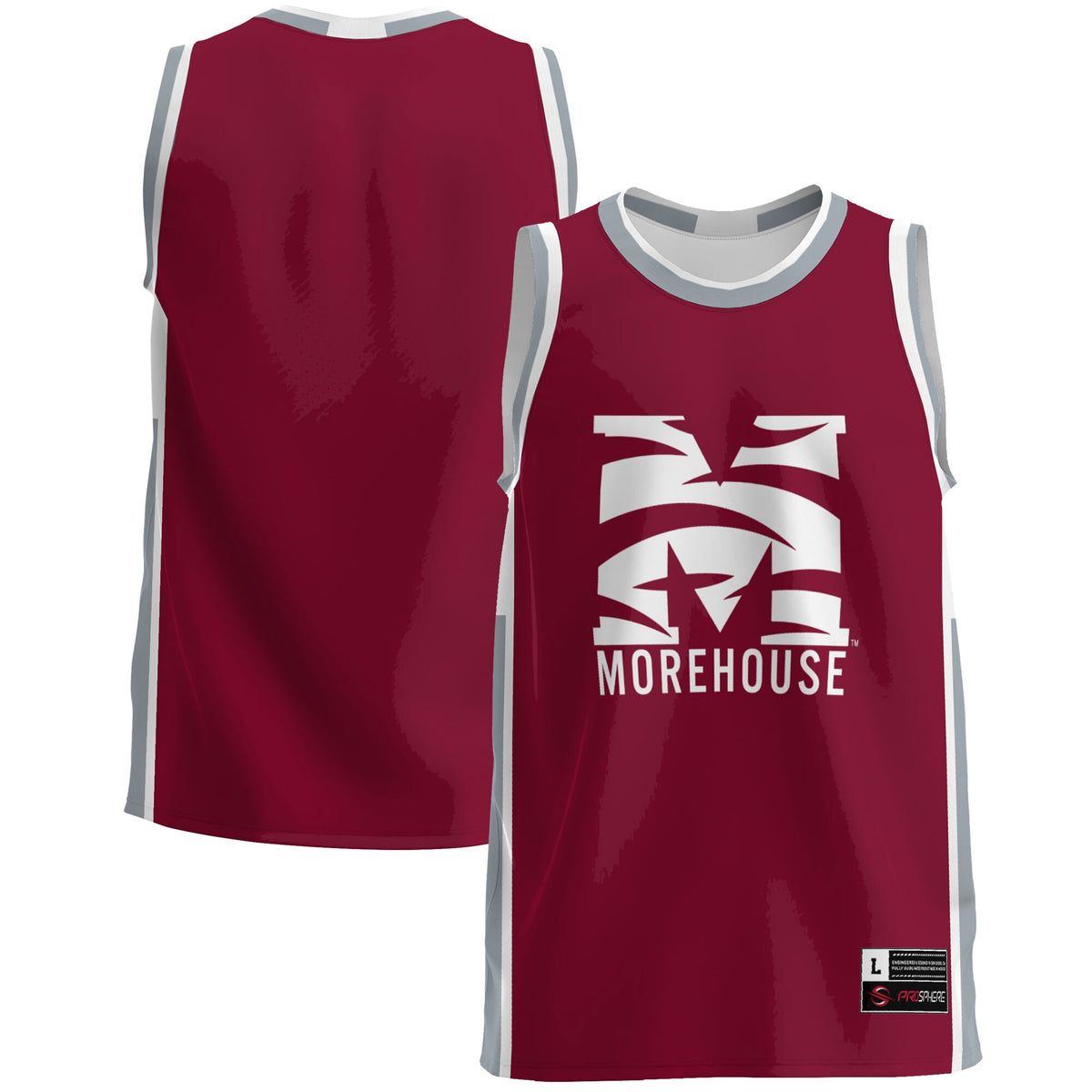 Morehouse Maroon Tigers GameDay Greats Lightweight Basketball Jersey - Maroon | Stitched College Jersey TJS73988