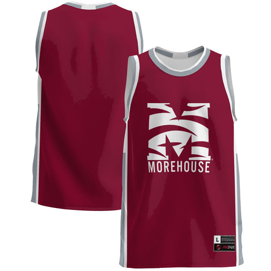 Morehouse Maroon Tigers GameDay Greats Lightweight Basketball Jersey - Maroon | Stitched College Jersey TJS73988