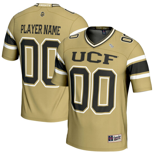 UCF Knights GameDay Greats Pick-A-Player Football Jersey - Gold | Stitched College Jersey TJS73696