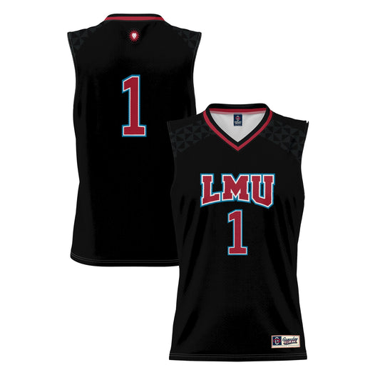 #1 Loyola Marymount Lions GameDay Greats Lightweight Basketball Jersey - Black | Stitched College Jersey TJS73852