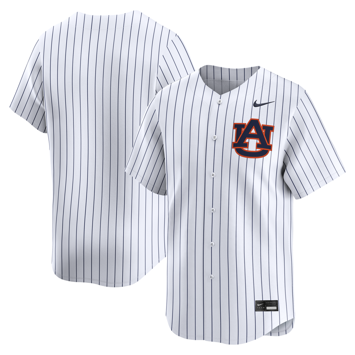 Auburn Tigers Alternate Limited Baseball Jersey - White | Stitched College Jersey TJS73938