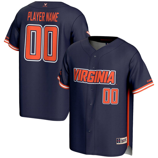 Virginia Cavaliers GameDay Greats Pick-A-Player Lightweight Baseball Jersey - Navy | Stitched College Jersey TJS73875