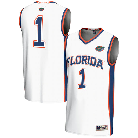 #70 Florida Gators GameDay Greats Unisex Lightweight Basketball Jersey - White | Stitched College Jersey TJS73966