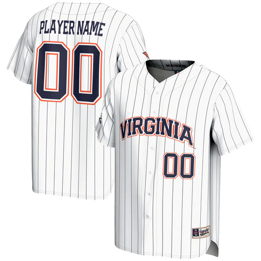 Virginia Cavaliers GameDay Greats Pick-A-Player Lightweight Baseball Jersey - White | Stitched College Jersey TJS74114