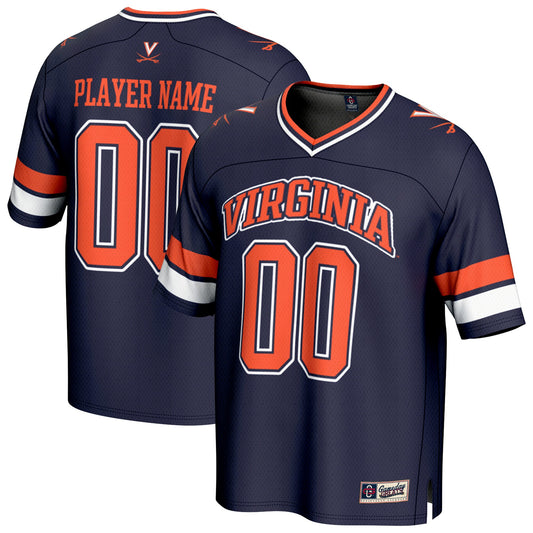 Virginia Cavaliers GameDay Greats Unisex Pick-A-Player Football Fashion Jersey - Navy | Stitched College Jersey TJS74124